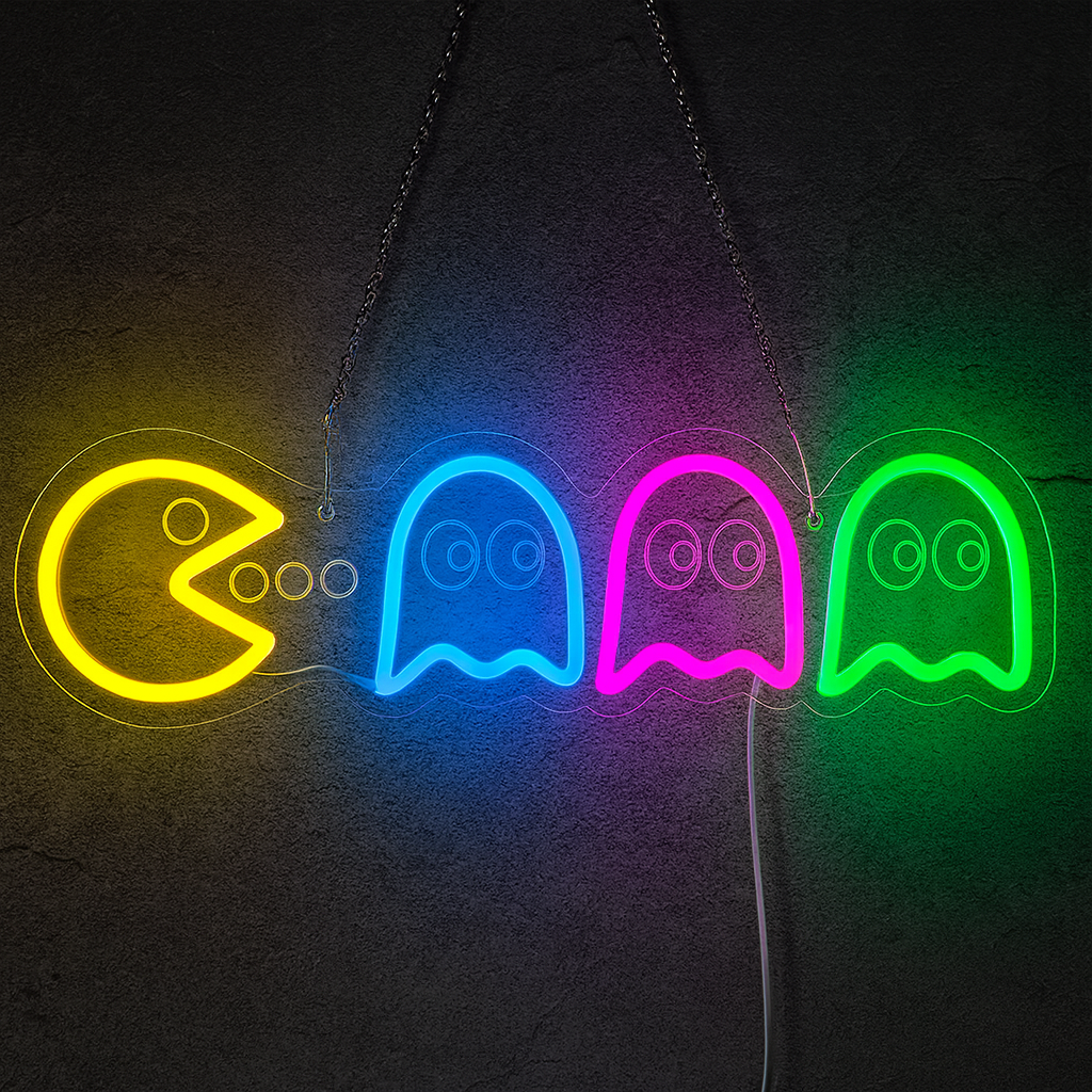 Néon Pac-Man