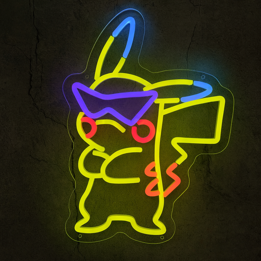 Néon Pikachu Pokemon 2