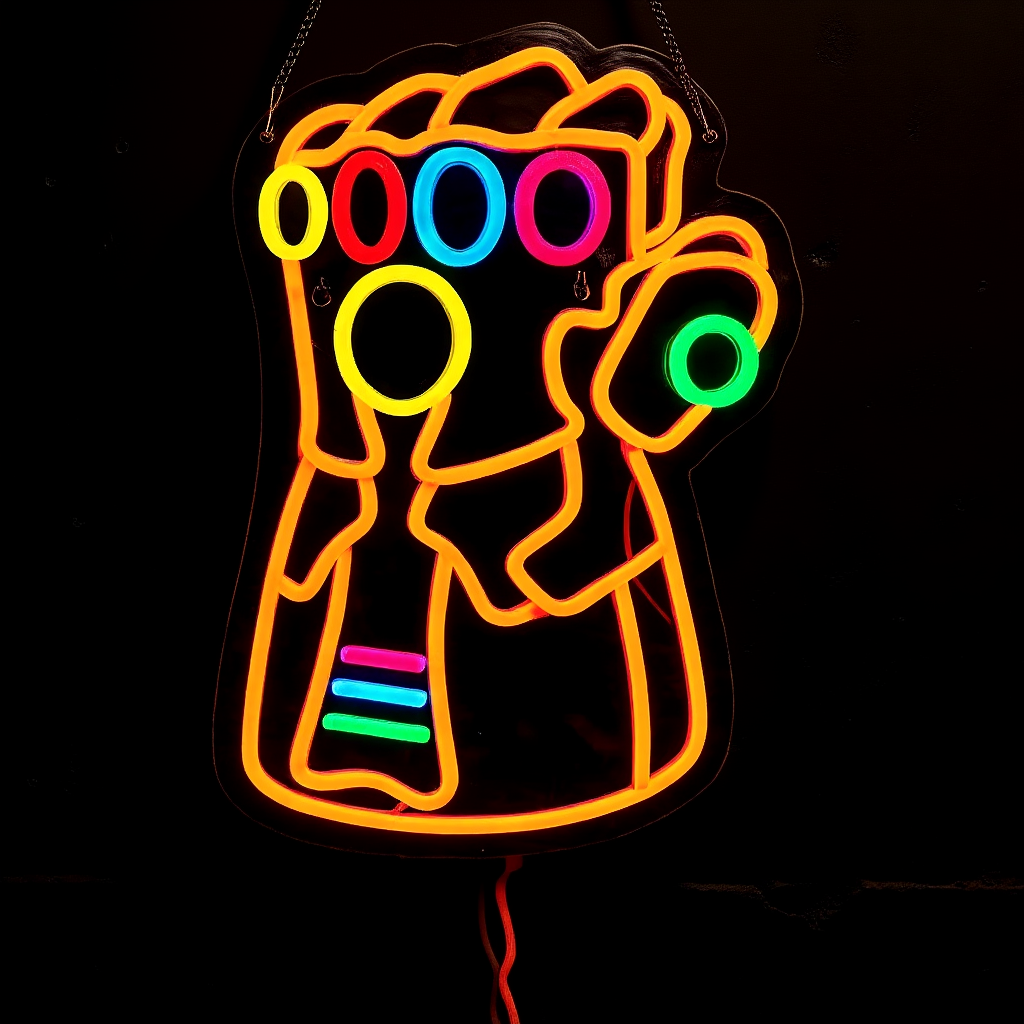 Néon Gant de Thanos