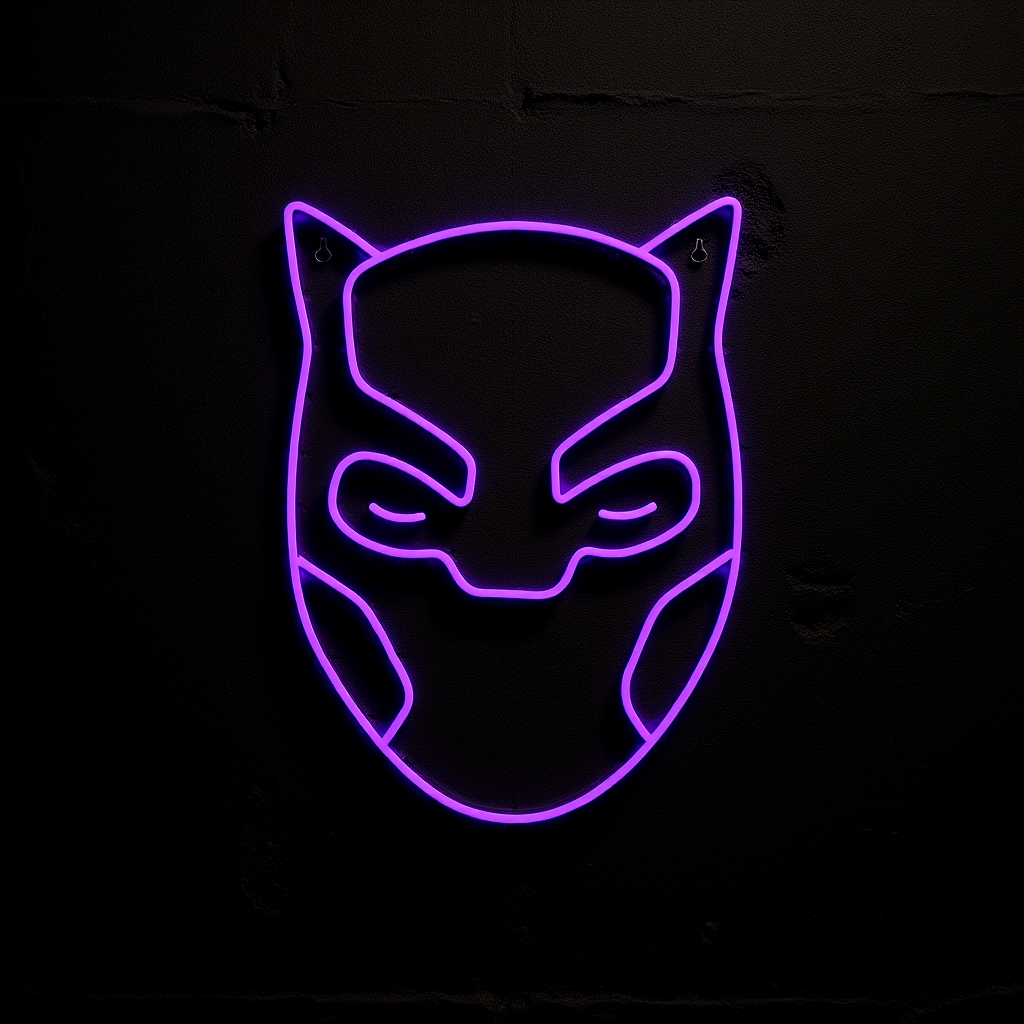 Néon Black Panther