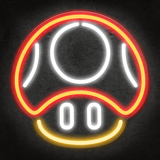 Néon Champignon Mario