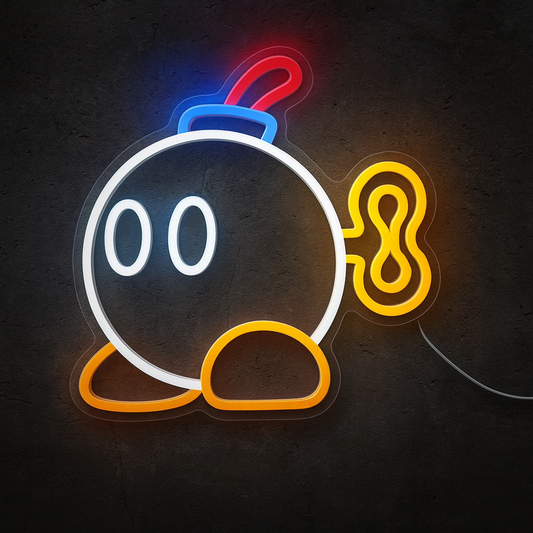 Néon Bob-omb Mario